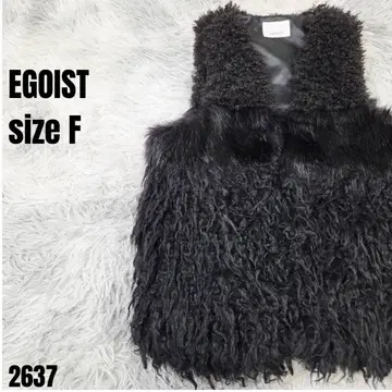 EGOIST 에고이스트 퍼 베스트 사이즈 F 2637