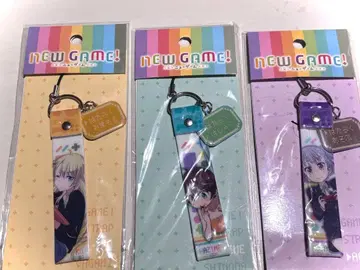 nEWGAME! 스트랩 6점 일괄 배송비 포함 익명 배송
