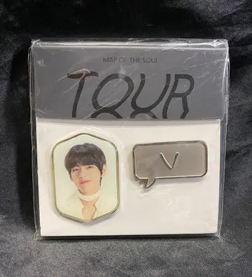 BTS 2020 MAP OF THE SOUL TOUR V 배지 세트