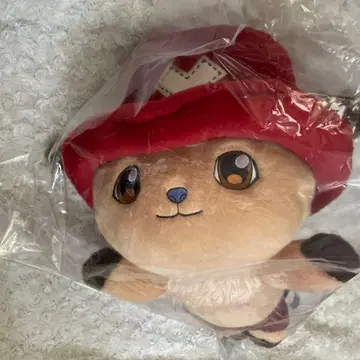 럭키 쿠지 원피스 모후모후 초파 누워있는 봉제 인형 A상 제일복권