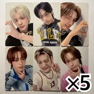 TWS NO TRAGEDY 타워 레코드 럭키 드로우 6종 컴프 x 5