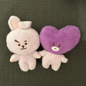 BT21 타타 쿠키 봉제 인형 세트 BTS