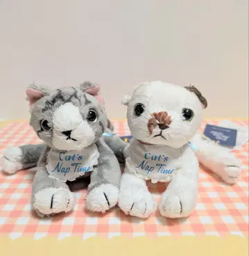 cat's issue 고양이 봉제 인형 애프터눈 티