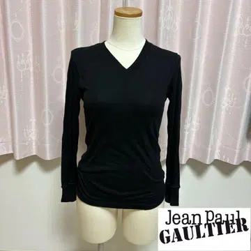 Jean Paul Gaultier 롱 슬리브 V넥 셔츠