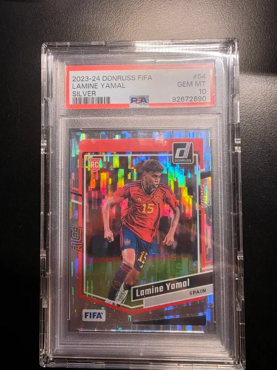 [PSA 10] 23-24 Donruss 라민 야말 실버 루키
