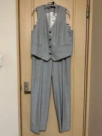 [미사용품] ZARA 자라 베스트와 팬츠 셋업