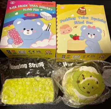 WenQing 푸딩 빙수 블라인드 박스 스퀴즈 WenQing Strong