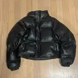 Bohemseo Bohemian Seoul Leather Duck Down Padding with Metal Logo