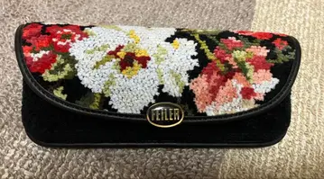 FEILER 꽃무늬 안경 케이스