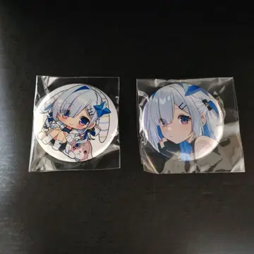 캐릭터 캔뱃지 세트 Vtuber 아마네 카나타 미개봉