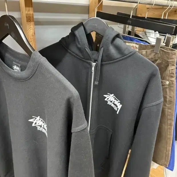 Stussy Toronto Chapter Hooded Zip-up Black S | Bunjang Global