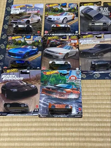핫휠 Hot Wheels 토미카 미니카 세트