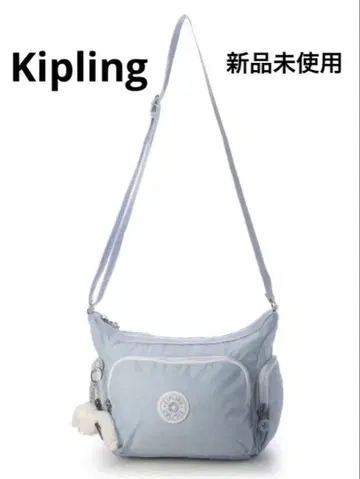[미사용 새상품] Kipling 키플링 숄더백 스카이블루 경량 대용량