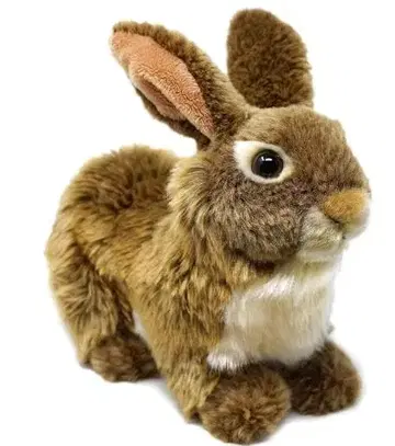 토끼 봉제 인형 리얼 힐링 M 사이즈 워셔블