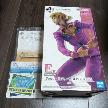 죠죠 제일복권 E상 죠르노 죠바나 J상 마그넷 L상 스티커