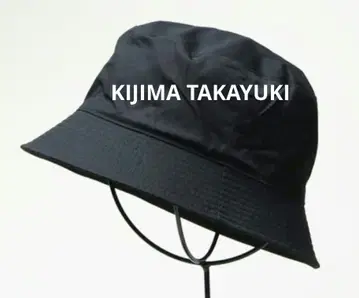 KIJIMA TAKAYUKI 벤틸레 버킷햇 블랙