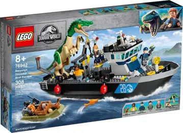 레고 LEGO 76942 쥬라기 월드 바리오닉스의 수상 탈출