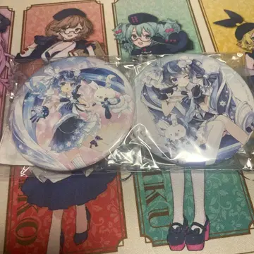 스노우 미쿠 2025 캔뱃지 100mm