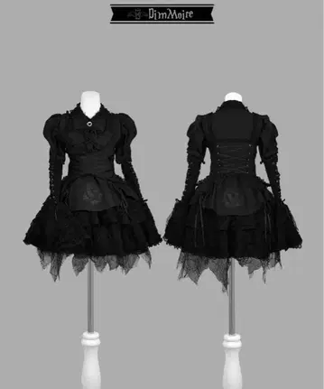 DimMoire unDead Maiden 드레스(Black) M 사이즈