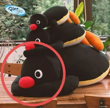 핑구 봉제 인형 복권 1등 L 사이즈
