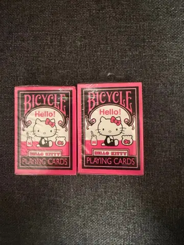 Bicycle Hello Kitty 카드놀이 2세트