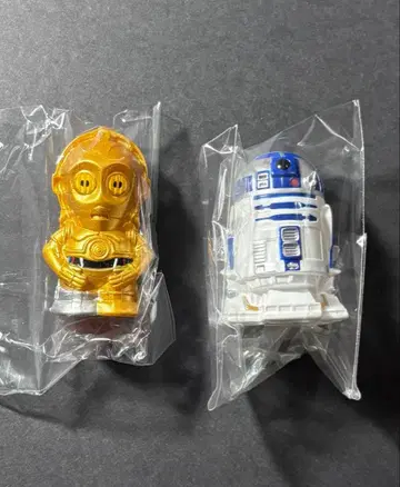스타 워즈 소프트 비닐 퍼펫 마스코트 C3PO R2-D2