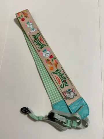 홍콩 디즈니랜드 젤라토니 카메라 스트랩