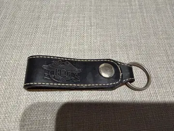 Harley-Davidson 블랙 가죽 키링