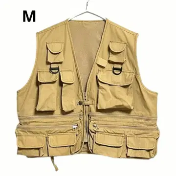 FLYING TIGERS 낚시용 조끼 베이지 M
