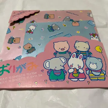 산리오 치어리 참 종이접기 초요가미 쇼와 레트로 1985년제