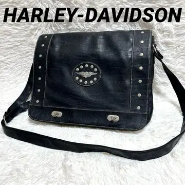 [레어] HARLEY-DAVIDSON 할리데이비슨 가죽 백 천연 가죽