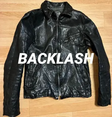 BACKLASH 벨기에 숄더 싱글 라이더 카라 부착 M
