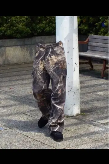 BELVET 리얼트리 카모 팬츠 L