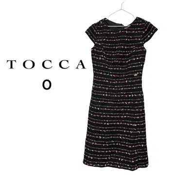 [새상품급] TOCCA 토카 TRAM 드레스 워셔블 트위드 원피스 0