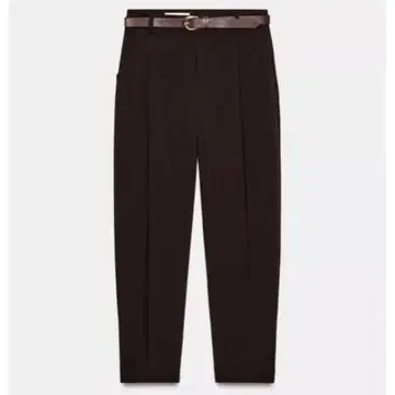 ZARA 벨트 포함 다트 팬츠 S