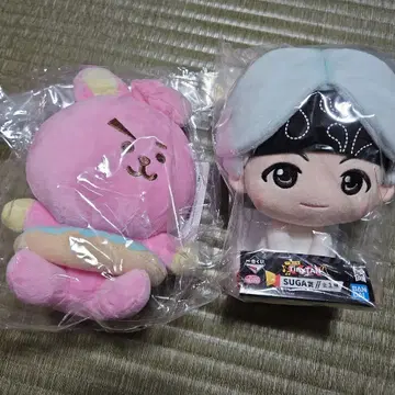 BT21 타이니탄 봉제 인형 2개 세트 판매 BTS