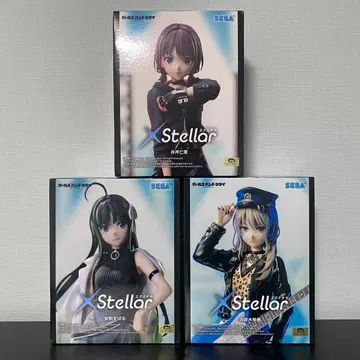 걸즈 밴드 클라이 SEGA XStellar 피규어 3체 세트