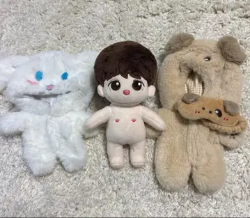 seventeen 에스쿱스 봉제 인형 20cm 의류