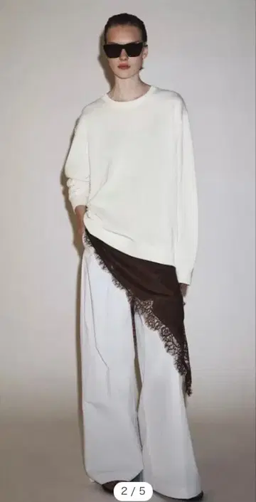 ZARA 비대칭 레이스 원피스 XS