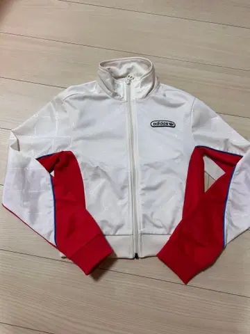 adidas 화이트 레드 저지 S