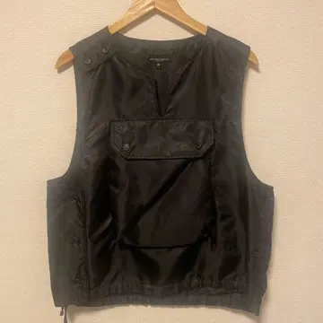 ENGINEERED GARMENTS 블랙 베스트 M
