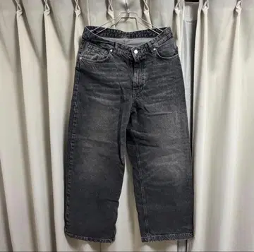 ZARA 다크 그레이 스트레이트 레그 데님 USA31 EUR40