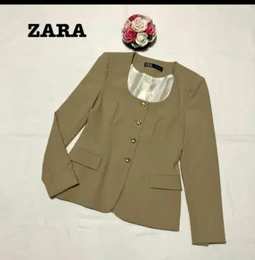 ZARA 베이지 테일러드 자켓