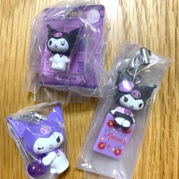 산리오 캐릭터즈 쿠로미 가챠 세트