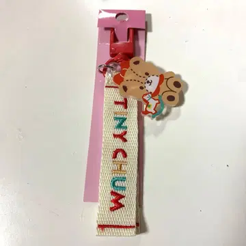 타이니참 캐릭터 대상 로고 자수 택 키링 키티 산리오