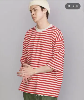 BEAUTY&YOUTH UNITED ARROWS 보더 T셔츠