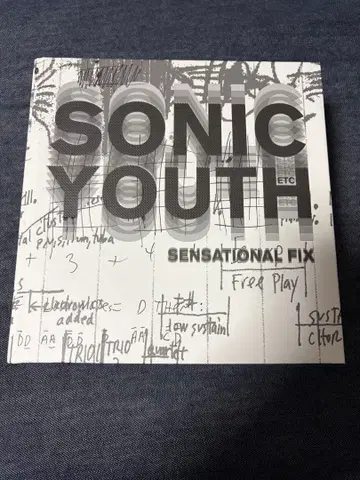 Sonic Youth Sensational Fix 카탈로그 소닉 유스