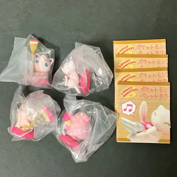 포켓몬 팔레트 컬러 컬렉션 핑크 가챠 푸딩 뮤우 피피