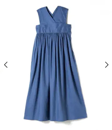 [ HYKE(하이크) ] LINEN MAXI DRESS
