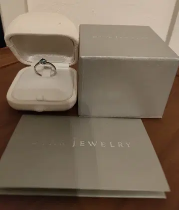 STAR JEWELRY 아쿠아 마린 반지 0.40CT